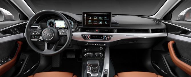 New Audi A4 interior