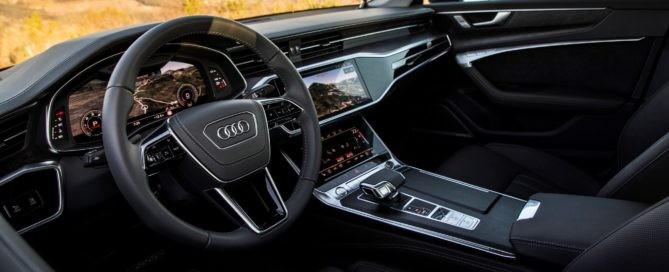 New Audi A6 interior
