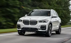 New BMW X5 driven