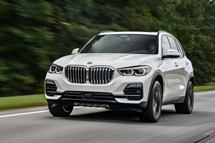New BMW X5 driven