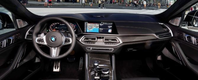 New BMW X6 interior