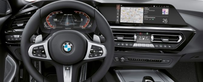 New BMW Z4 facia