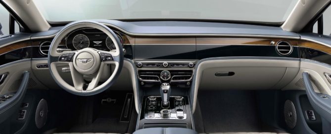 New Bentley Flying Spur interior