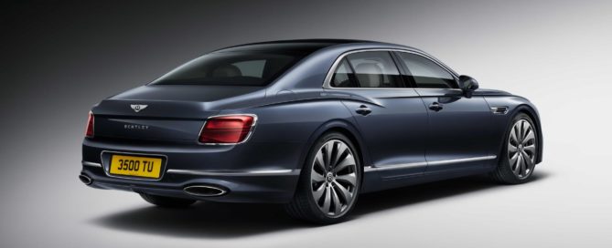 New Bentley Flying Spur rear