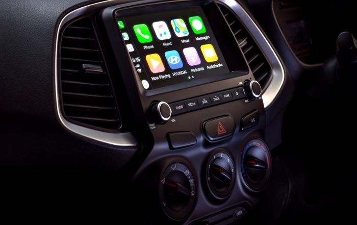 New Hyundai Atos touchscreen