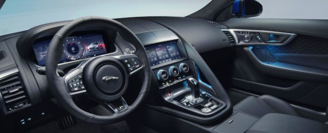 New Jaguar F-Type interior