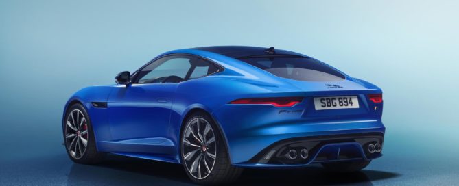 New Jaguar F-Type rear studio