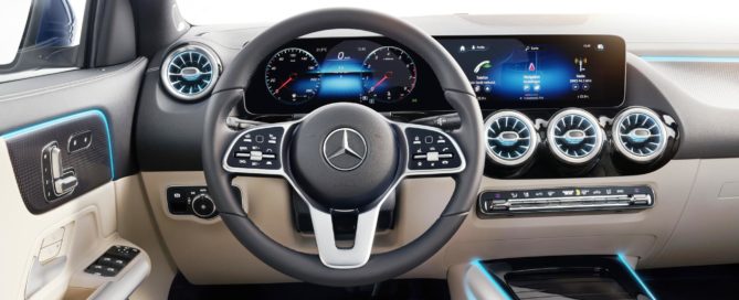 New Mercedes-Benz GLA interior