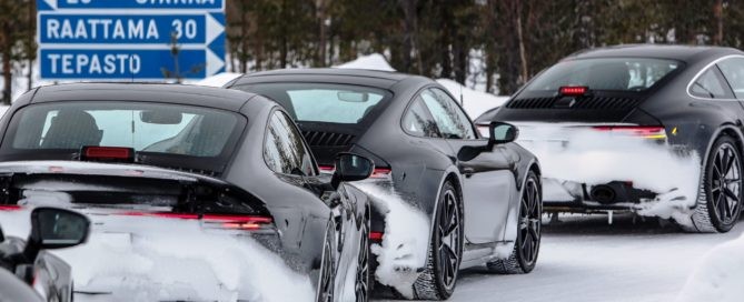 New Porsche 911 in Finland