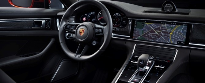 New Porsche Panamera interior