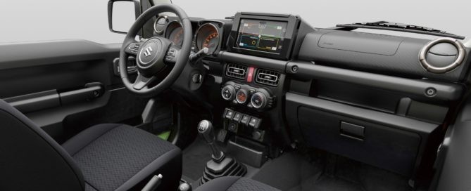 New Suzuki Jimny interior