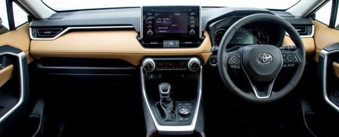 New Toyota RAV4 interior