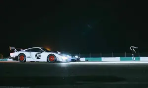 Supercar Night Drag Race [video]