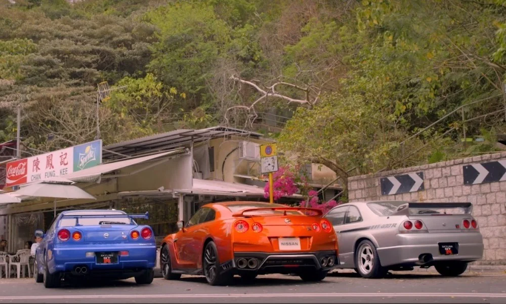 Nissan GT-R advert