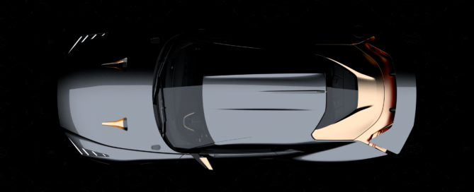 Nissan GT-R50 by Italdesign overhead