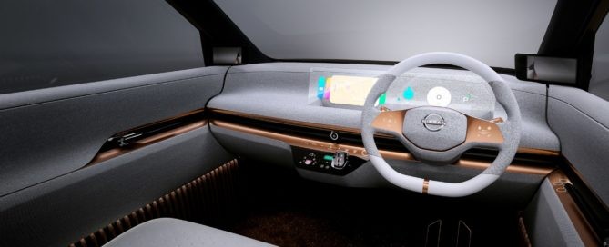 Nissan IMk concept car interior