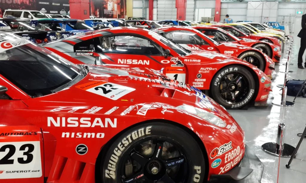 Nissan preserves its race history well