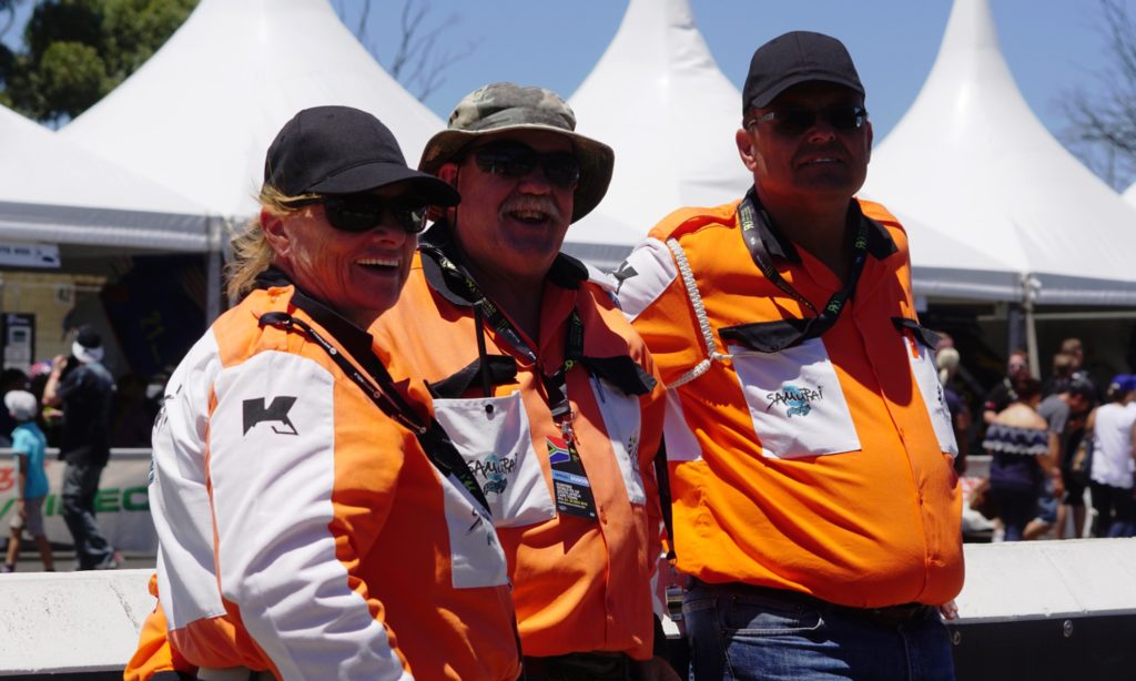 No racing would take place without race marshals. The Killarney regulars kept the show running smoothly all weekend.