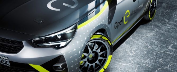 Opel Corsa-e Rally Car wheels