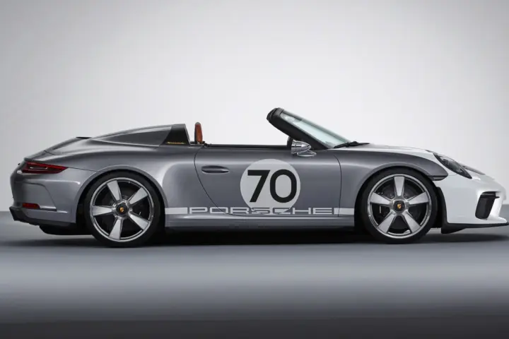 Porsche Taycan and 911 Speedster Concept