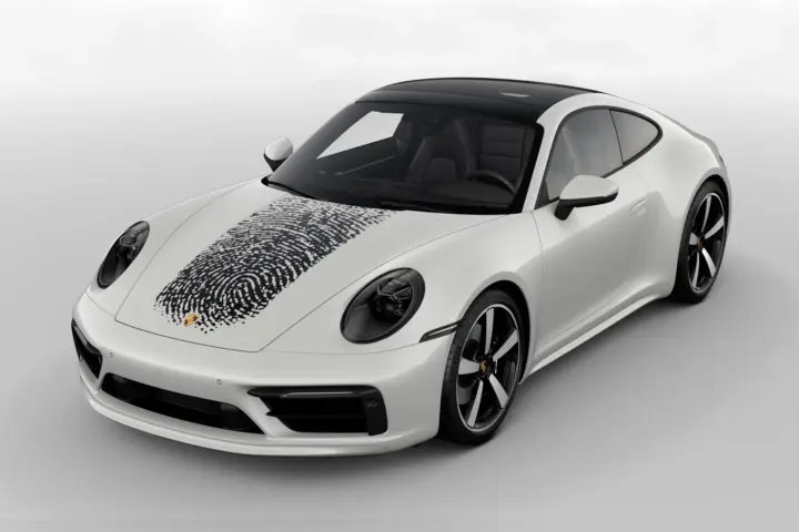 Personalise Your Porsche With Your Own Fingerprint