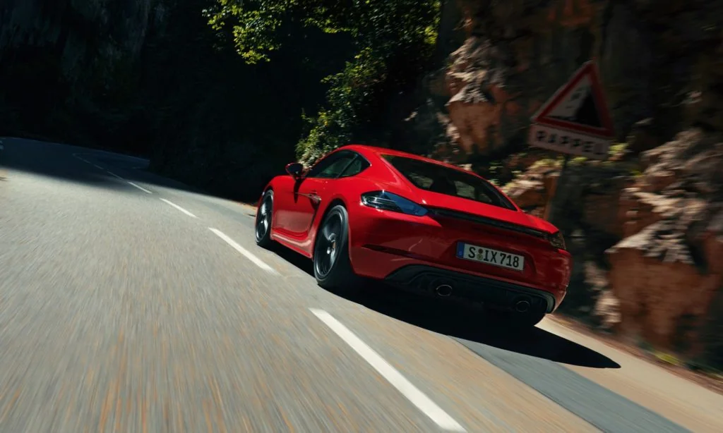 Porsche 718 GTS 4,0 Cayman rear