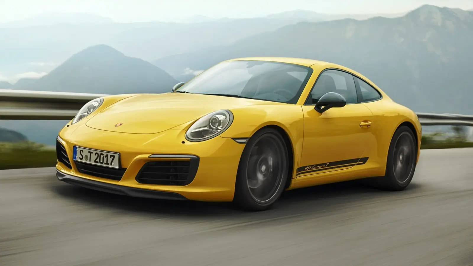 Porsche 911 Carrera T driven
