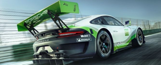 Porsche 911 GT3 R rear wing