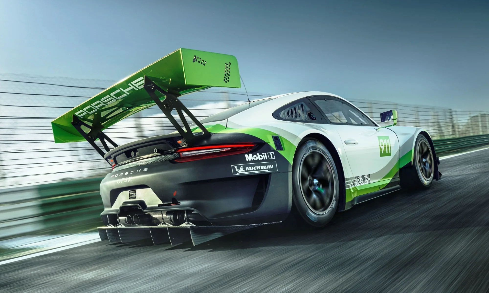 A new racer enters the world of motorsport, the Porsche 911 GT3 R.