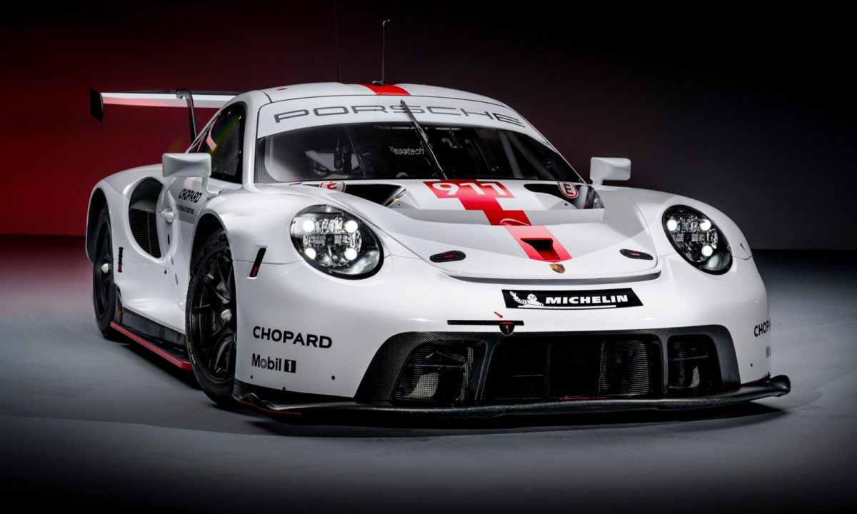 Porsche 911 RSR was unveiled at the 2019 Goodwood Festival of Speed