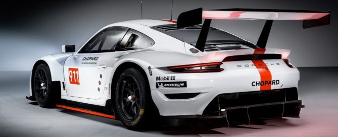 Porsche 911 RSR rear