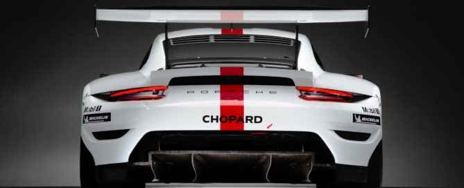 Porsche 911 RSR rear wing