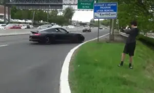 Porsche 911 launch gone wrong