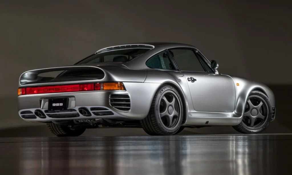 Porsche 959 Reimagined by Canepa grey rear