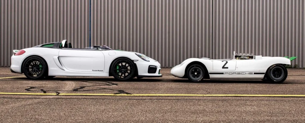 Porsche 981 Bergspyder and 909 profile