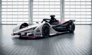 Porsche 99X Electric Formula-E racecar