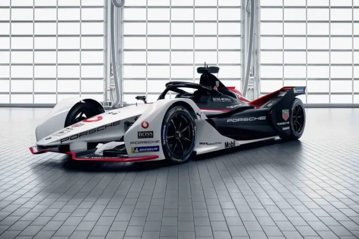 Porsche 99X Electric Formula-E racecar