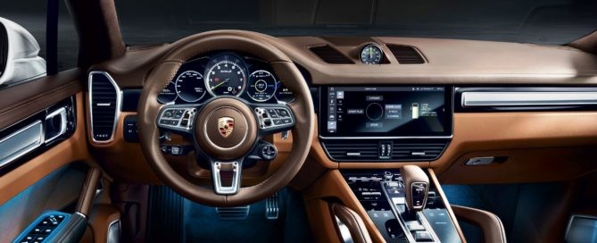 Porsche Cayenne Hybrid interior