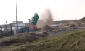 Porsche Crash at Zandvoort [video]