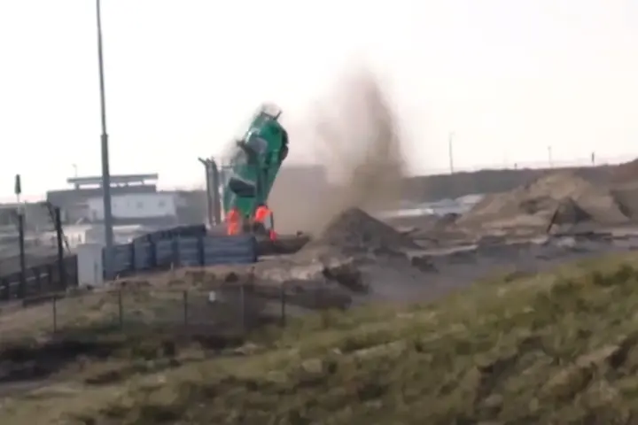 Porsche Crash at Zandvoort [video]