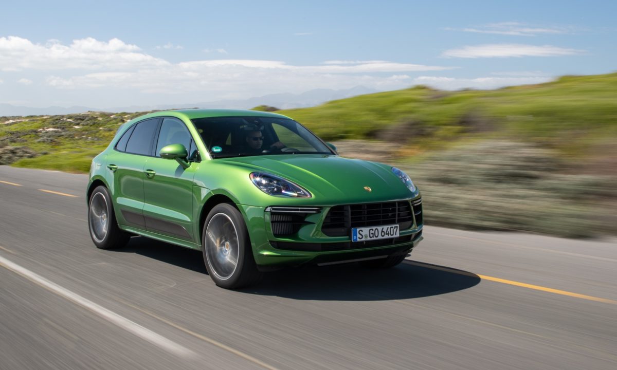 Porsche Macan Turbo driven by Double Apex at its international launch