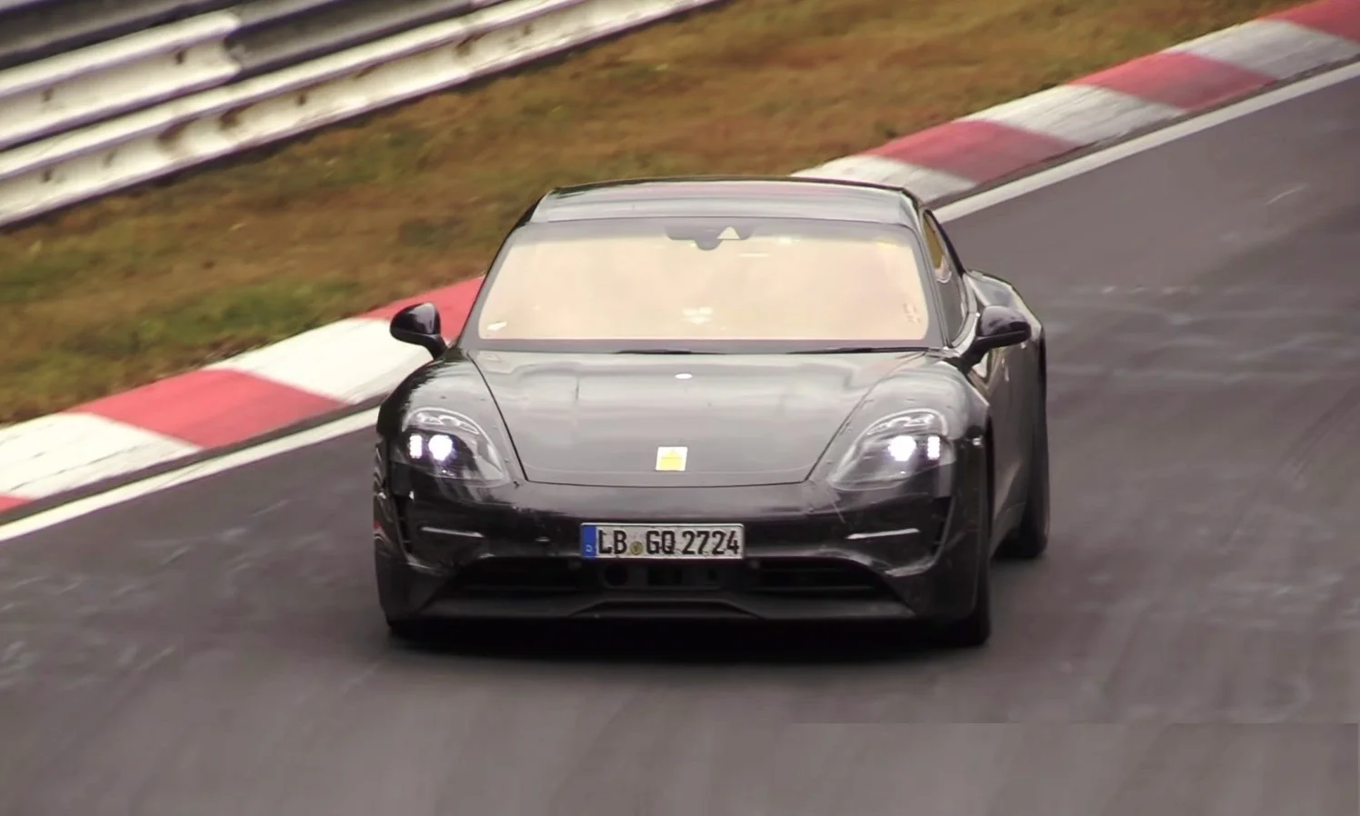 Porsche Taycan front