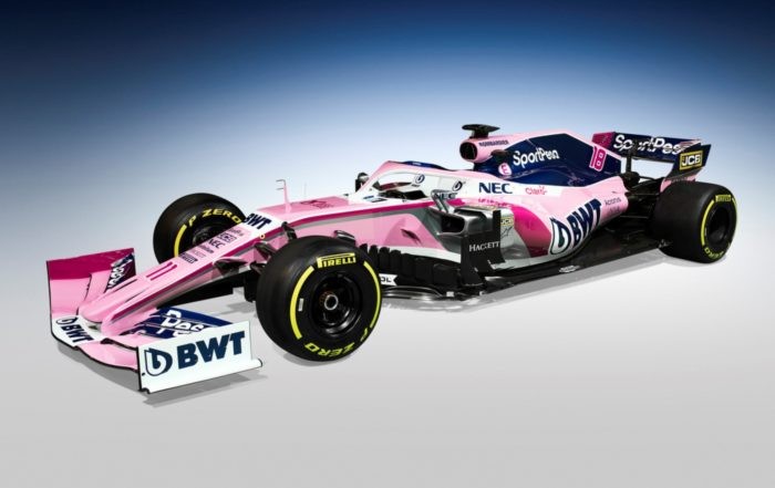Racing Point RP19 side