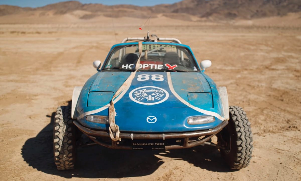 Rally Raid MX-5 is like no other you've seen before