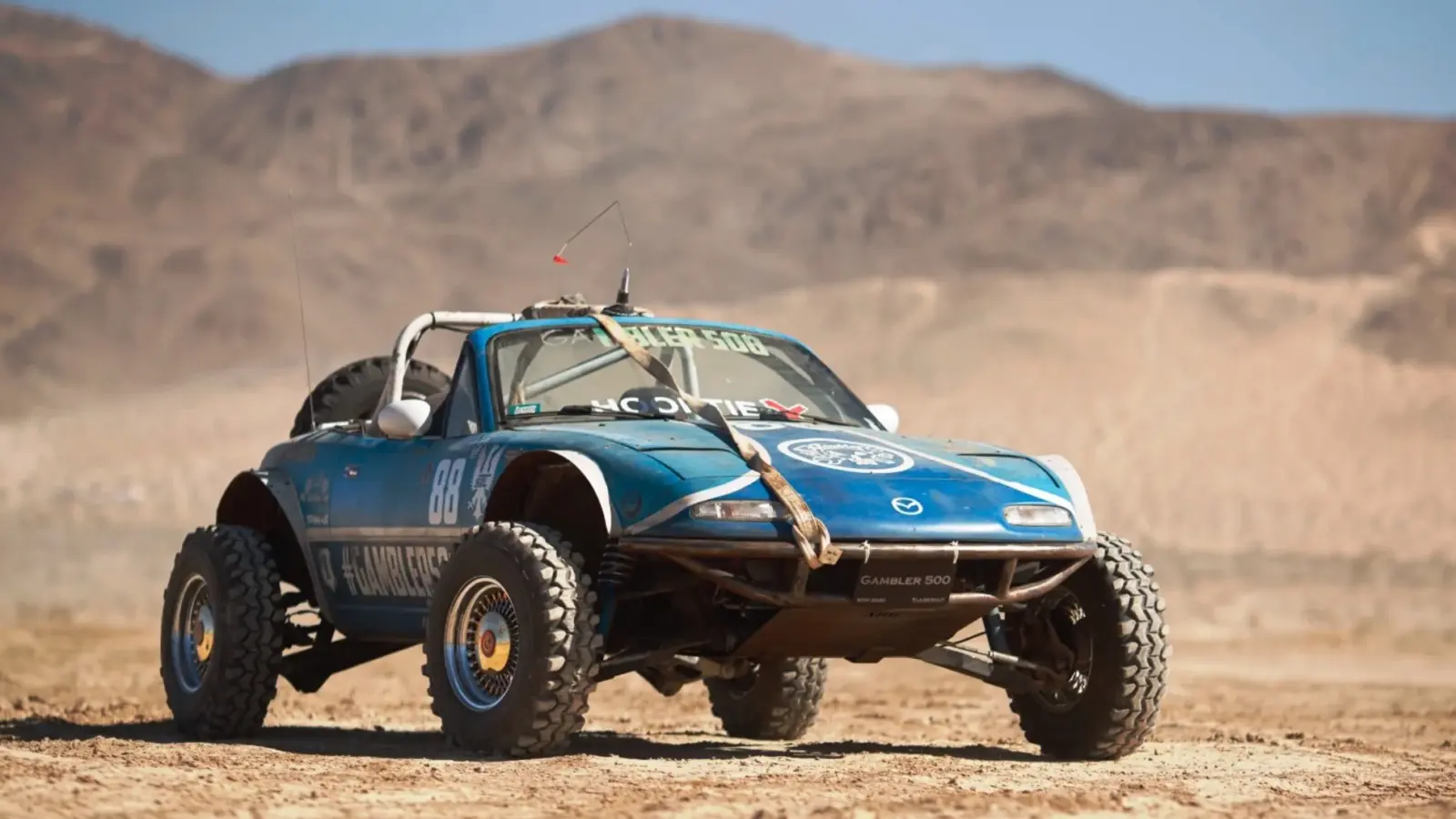 Rally Raid MX-5 [video]