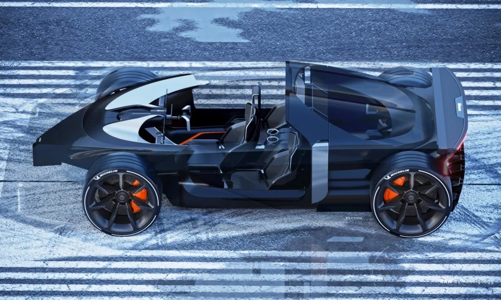 Raw by Koenigsegg monocoque