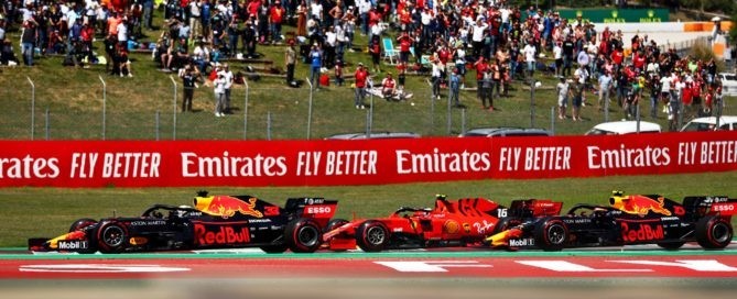 Red Bull Racing took the fight to Ferrari in Spain
