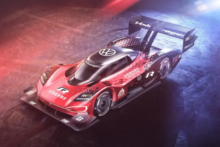 Red VW ID.R Heads to China
