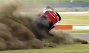 Rene Rast DTM crash [video]