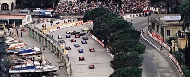 Retro F1 Monaco GP start